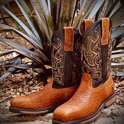 Bison Legacy Roper Western Workboot